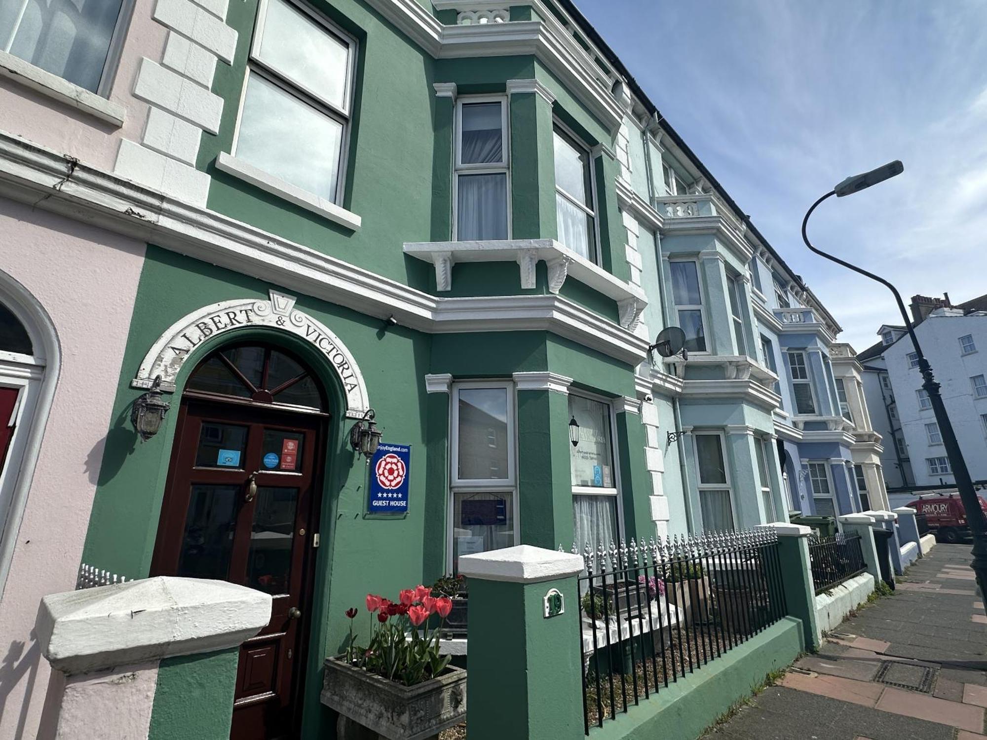 Albert & Victoria Guest House Torneo de Torneo de Eastbourne Exterior foto