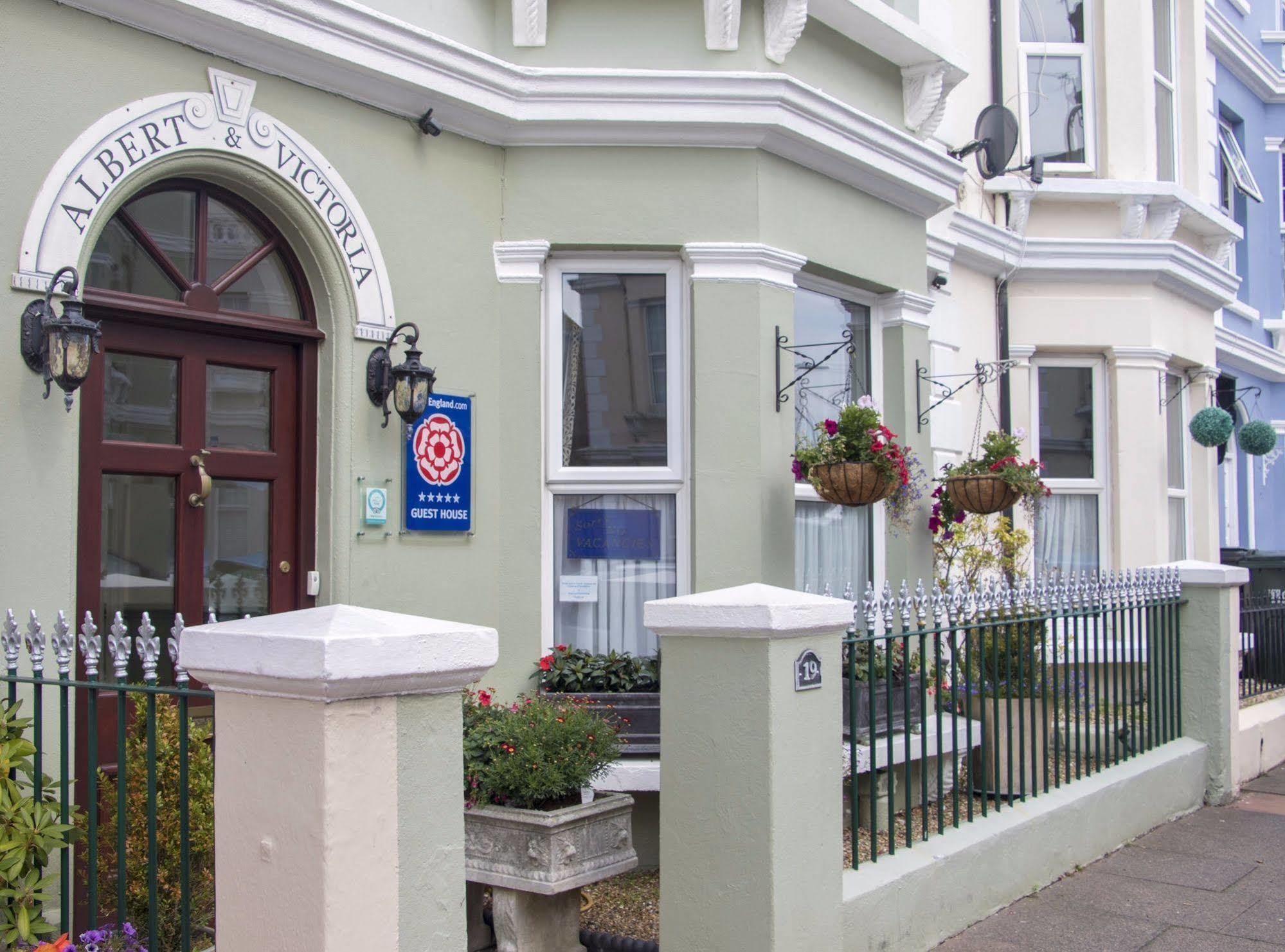 Albert & Victoria Guest House Torneo de Torneo de Eastbourne Exterior foto